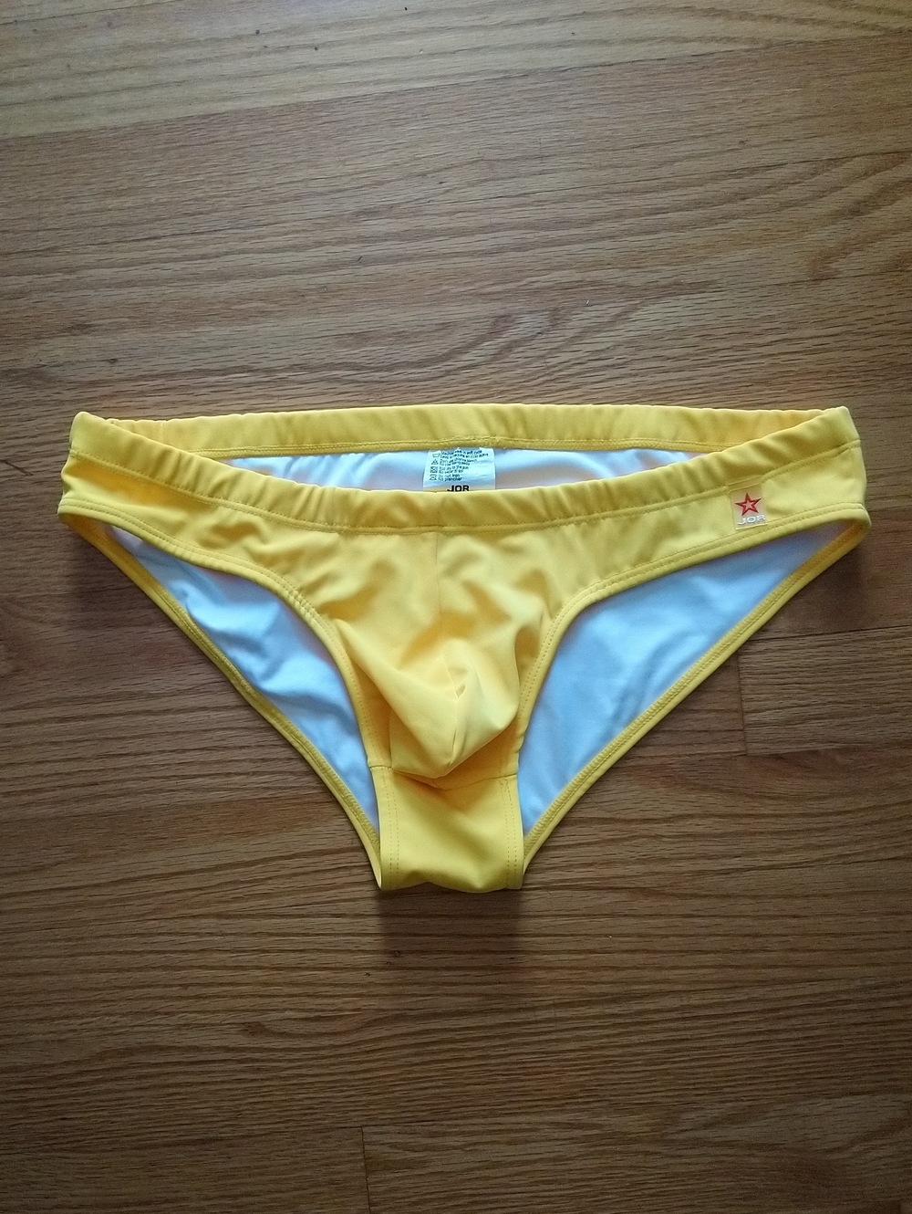 JOR Men's Yellow Swim Briefs